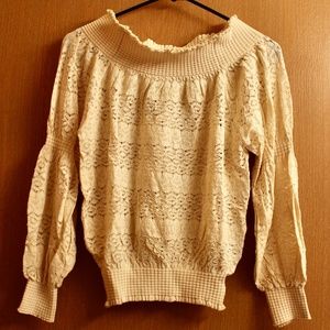 Off the shoulders Zara top